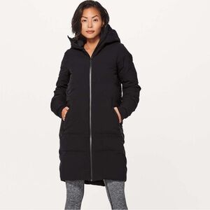 Lululemon Slush Hour Parka Black size 6
